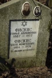 Фискис Софья Абрамовна, Москва, Востряковское кладбище